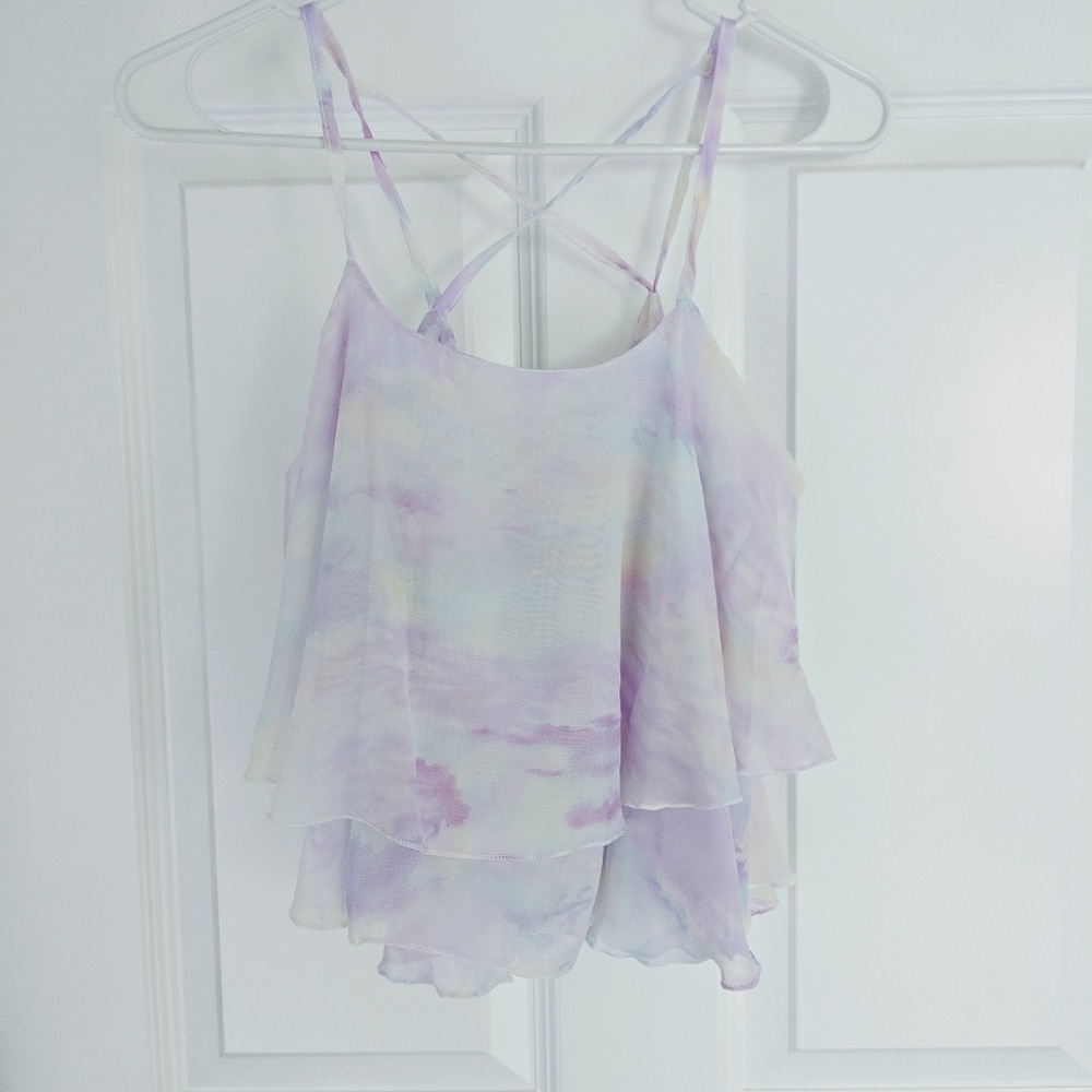 Summer Night's Chiffon Top